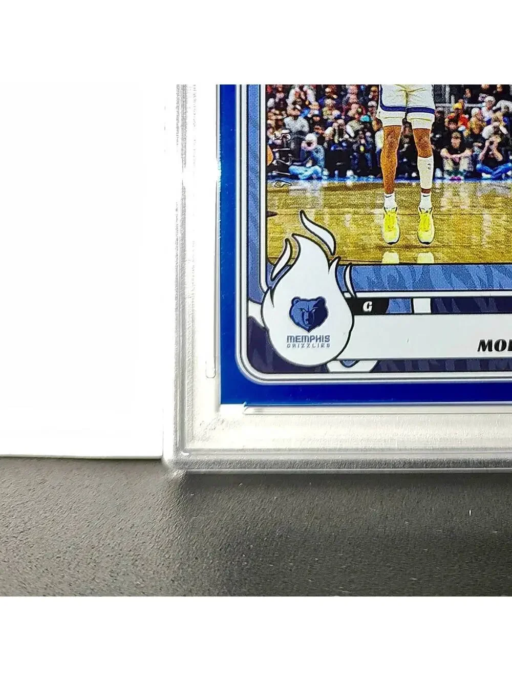 Ja Morant 2024-25 Panini NBA #46 Sticker 9/215 Blue Foil PSA 7 NM